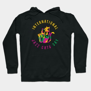 International Jazz Cats Day Hoodie